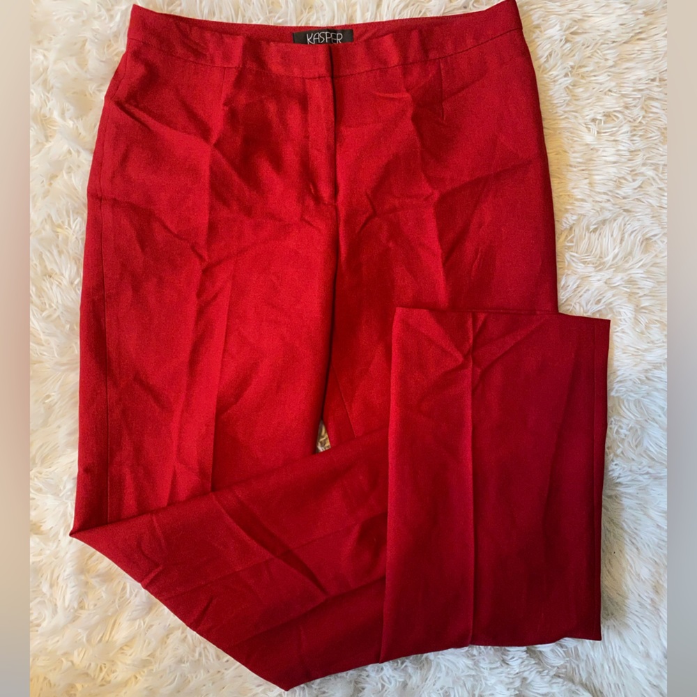 Jasper Red Dress Pants